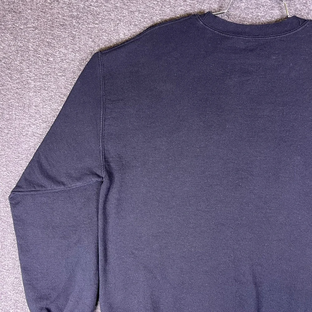 Y2k Naruto Shippuden Sweater‎ Mens L Black Graphic Retro Anime Pullover Uzumaki